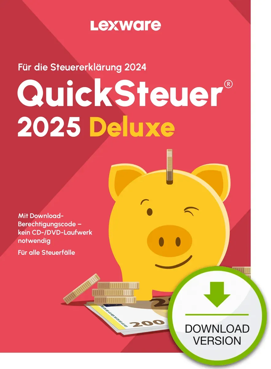 Lexware QuickSteuer Deluxe 2025 Download Lexware QuickSteuer Deluxe 2025 Download