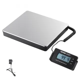 VEVOR Plattformwaage 150g-200kg Paketwaage 50g Genauigkeit Digitalwaage kg/lbs/lbs:oz Zählwaage 309x262x45mm ABS Edelstahl Tara-Funktionen AC/DC-Netzteil Industriewaage Briefwaage Waage VEVOR Plattformwaage 150g-200kg Paketwaage 50g Genauigkeit Digitalwaage kg/lbs/lbs:oz Zählwaage 309x262x45mm ABS Edelstahl Tara-Funktionen AC/DC-Netzteil Industriewaage Briefwaage Waage
