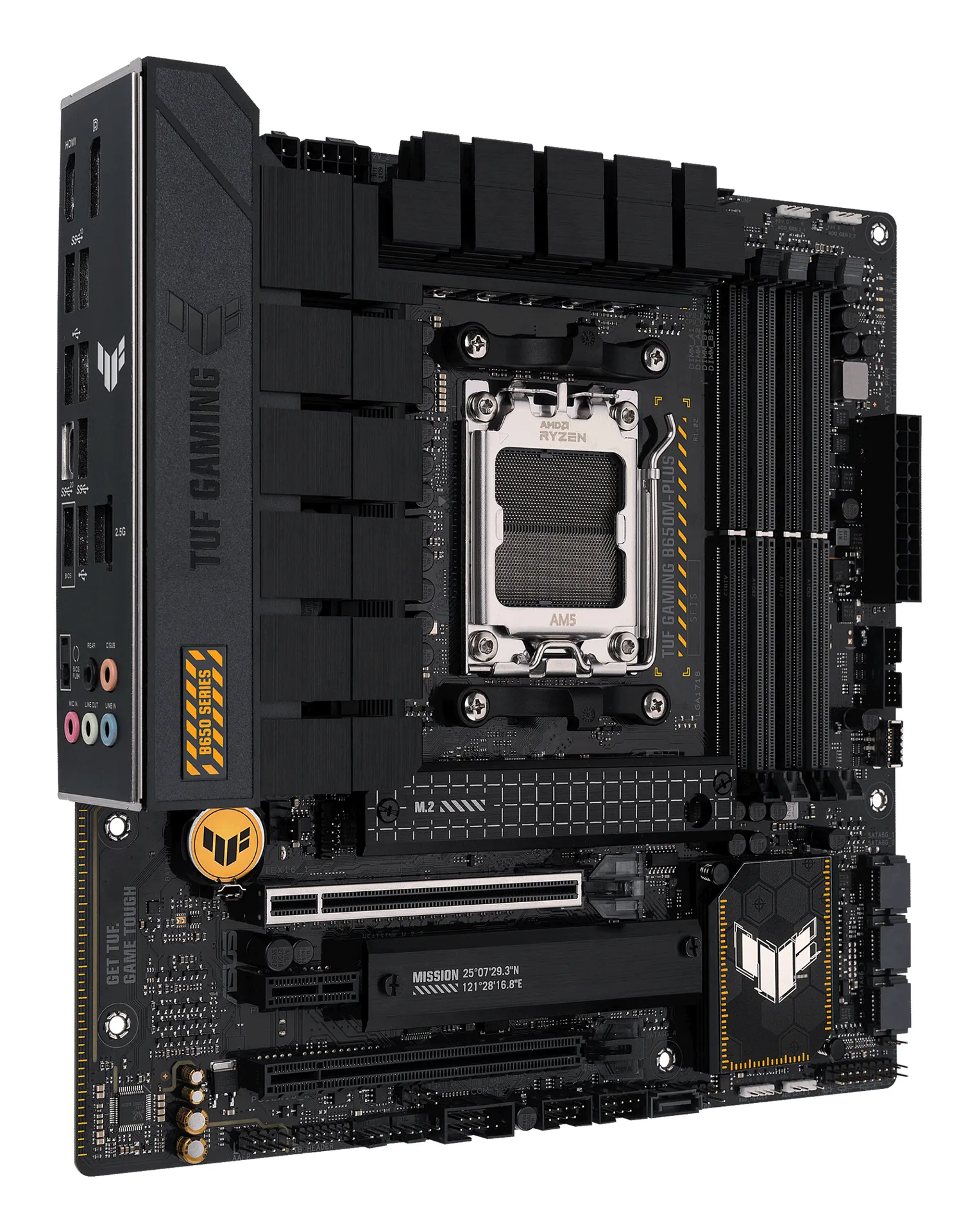 ASUS TUF GAMING B650M-PLUS AMD B650 Sockel AM5 micro ATX – Bild 2