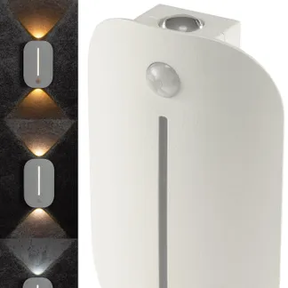 Wandleuchte mit Bewegungsmelder CT-WLA 120° Erfassung, Akkubetrieb, USB-C Wandleuchte mit Bewegungsmelder CT-WLA 120° Erfassung, Akkubetrieb, USB-C