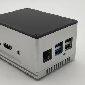 Rock Pi – Allnet Aluminium Gehäuse ecoPI PRO HP, silber Rock Pi – Allnet Aluminium Gehäuse ecoPI PRO HP, silber