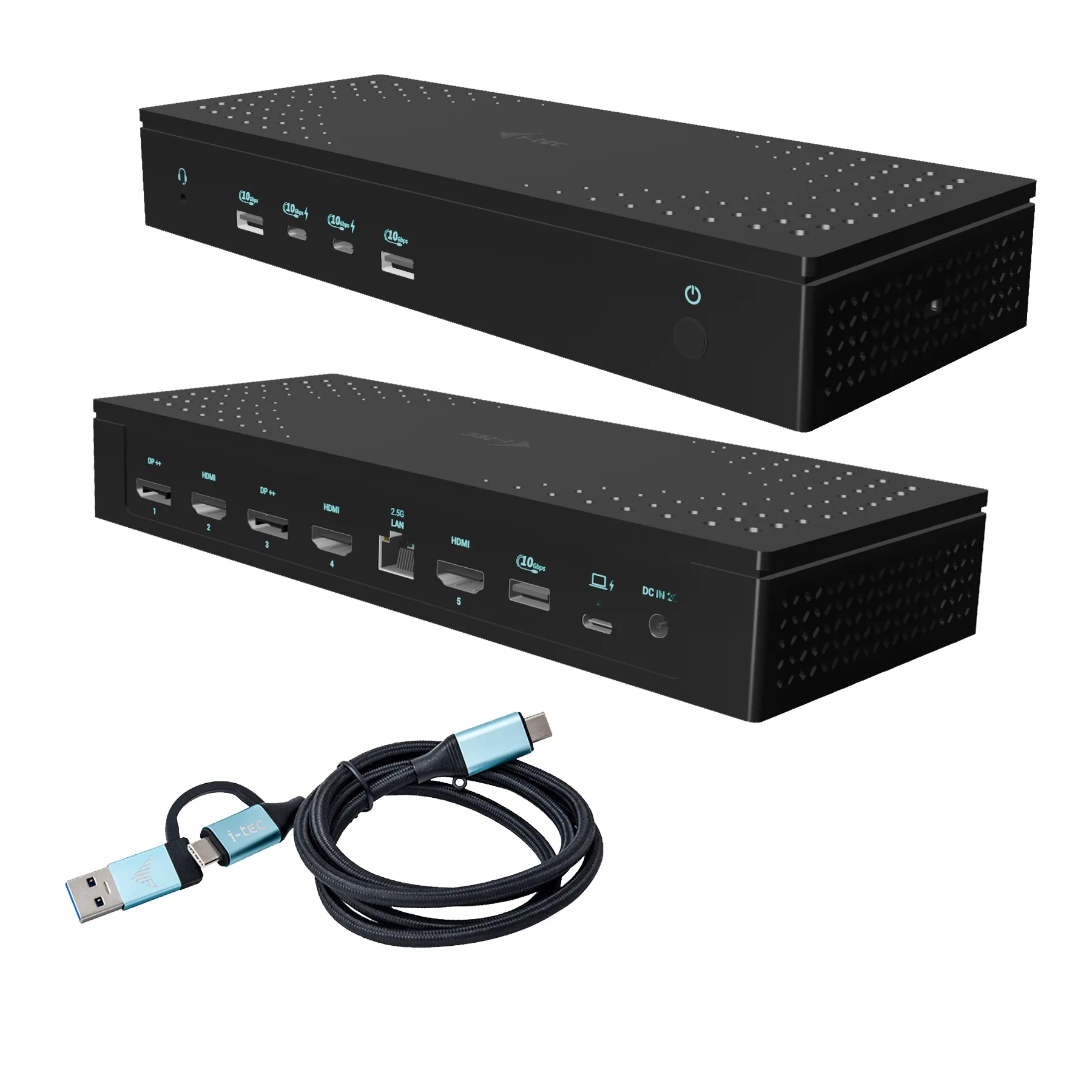 i-tec Universal 5x 4K/60Hz Display Docking Station + Power Delivery 100W i-tec Universal 5x 4K/60Hz Display Docking Station + Power Delivery 100W