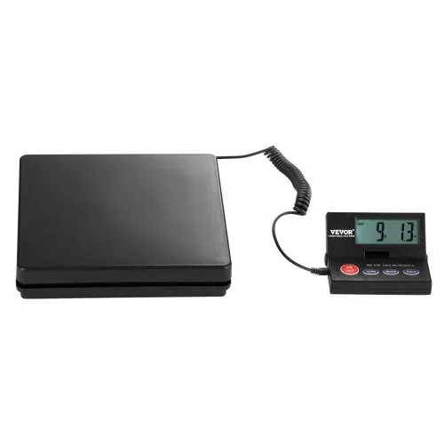 VEVOR Plattformwaage 10g-50kg Paketwaage 2g Genauigkeit Digitalwaage kg/lbs/lbs:oz/g Zählwaage 250x250x43mm ABS-Gehäuse Tara-/Hold-Funktionen AC/DC-Netzteil Industriewaage Briefwaage Waage – Bild 10