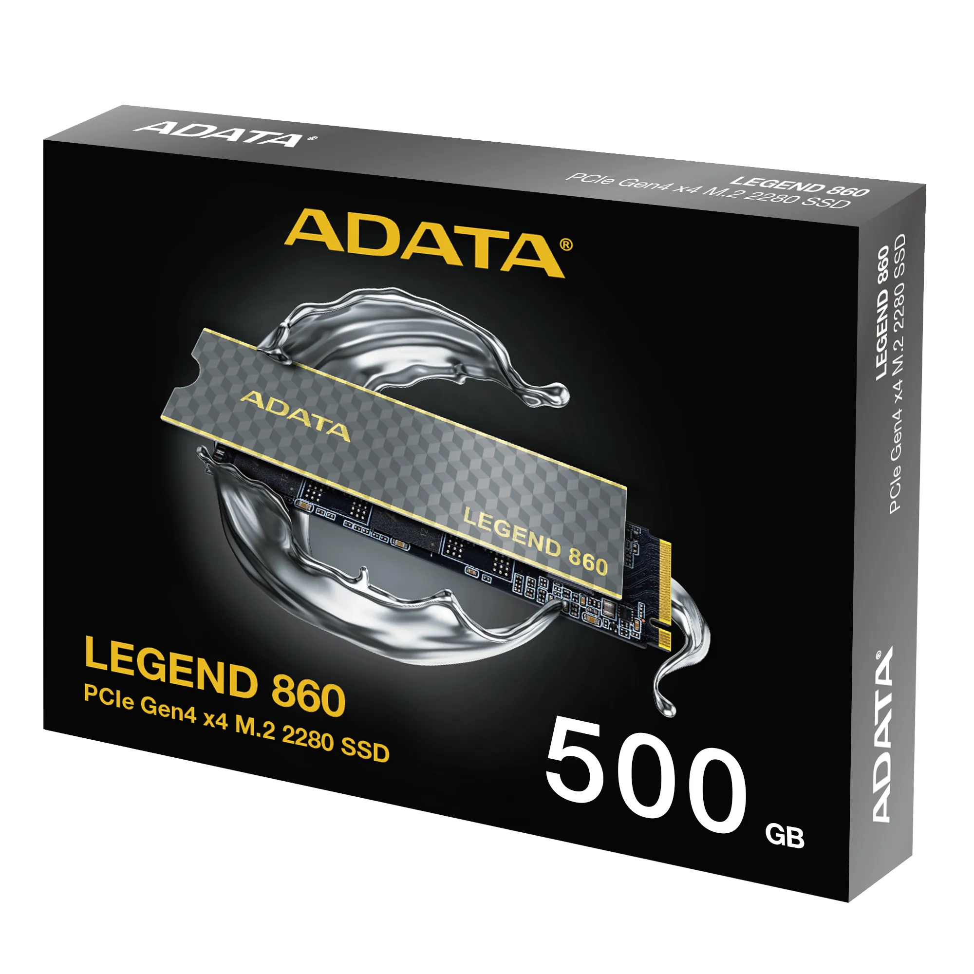 ADATA LEGEND 860 SLEG-860-500GCS Internes Solid State Drive 500 GB M.2 PCI Express 4.0 NVMe 3D NAND – Bild 7