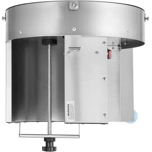 VEVOR Elektrischer Gemüsehobel, 0–12 mm Dicke, Einstellbare kommerzielle Schneidemaschine, Manueller Edelstahl-Lebensmittelschneider, Aufschnittmaschine, für Kartoffeln, Zitronen, Tomaten, Äpfel – Bild 9