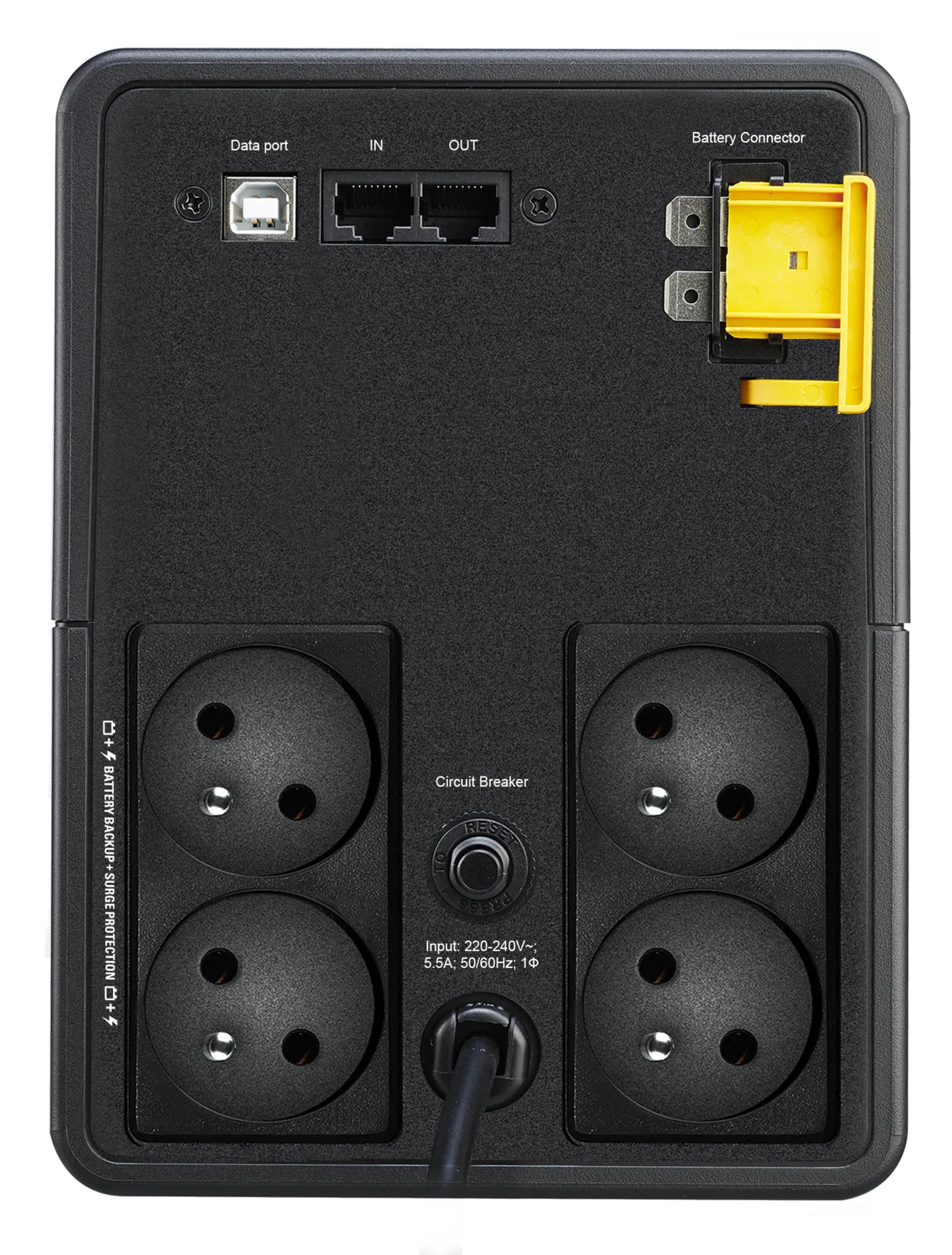 APC BX1200MI-FR Unterbrechungsfreie Stromversorgung (USV) Line-Interaktiv 1,2 kVA 650 W 4 AC-Ausgänge – Bild 2