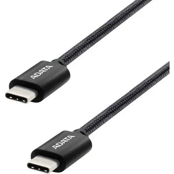 ADATA CACC-200PN-BK USB Kabel USB 2.0 2 m USB C 100 W Schwarz – Bild 2
