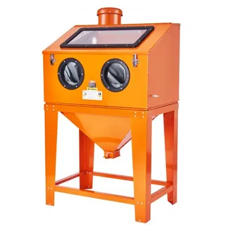 VEVOR 341 L Sandstrahlkabine mit 6,8 L Staubsammelsystem 2,76-8,27 bar Sandstrahlkabine mit Ständer Hochleistungs-Sandstrahler mit Strahlpistole und 4 Düsen zum Entfernen von Farbe und Rost VEVOR 341 L Sandstrahlkabine mit 6,8 L Staubsammelsystem 2,76-8,27 bar Sandstrahlkabine mit Ständer Hochleistungs-Sandstrahler mit Strahlpistole und 4 Düsen zum Entfernen von Farbe und Rost