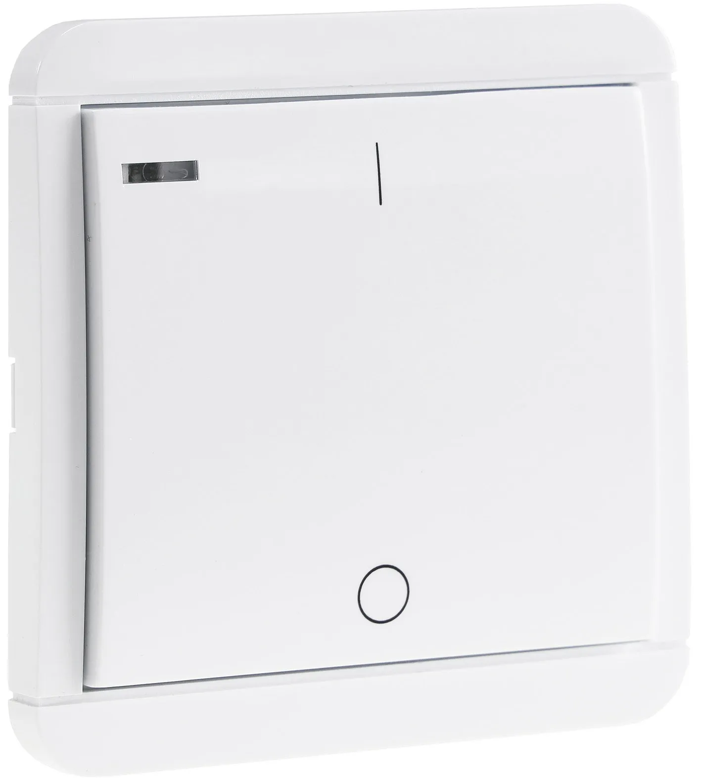 Funk-Wandsender PRO für „Pilota Casa“ 433,92MHz, max. 70m, Batterie CR2032 Funk-Wandsender PRO für „Pilota Casa“ 433,92MHz, max. 70m, Batterie CR2032