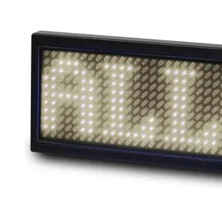 ALLNET Namensschild elektronisch programmierbar Seriell – Farbe weiss ALLNET Namensschild elektronisch programmierbar Seriell – Farbe weiss