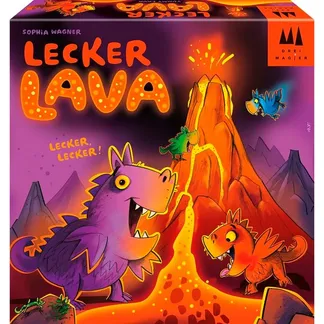 Drei Magier: Lecker Lava, Brettspiel Drei Magier: Lecker Lava, Brettspiel