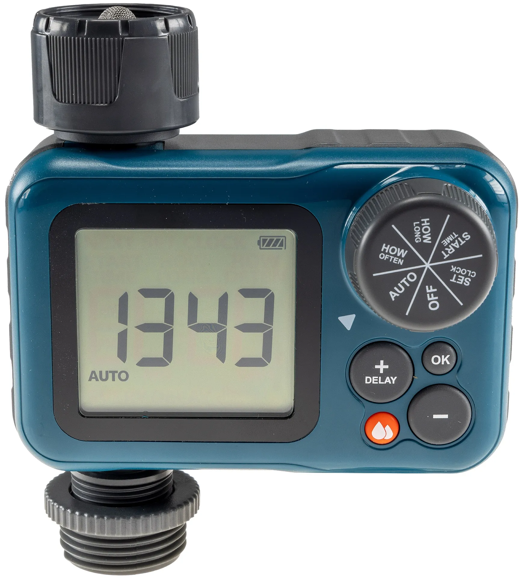 Digitaler Bewässerungscomputer „CT-WB7″ mit Adapter 1″ & 3/4“, IP54 Digitaler Bewässerungscomputer „CT-WB7″ mit Adapter 1″ & 3/4“, IP54
