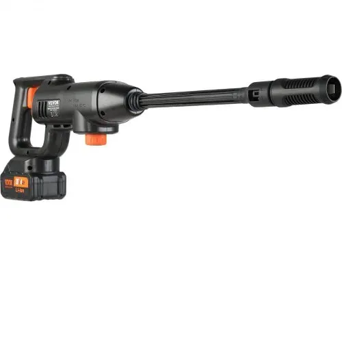 VEVOR Akku Hochdruckreiniger Kabellos Wasser Druckreiniger Spritzpistole Druckreinigerpistole (220W 21V, 40bar, zur mobilen Reinigung und Bewässerung, 4L/min, inkl. Zubehör, Ladegerät) – Bild 9