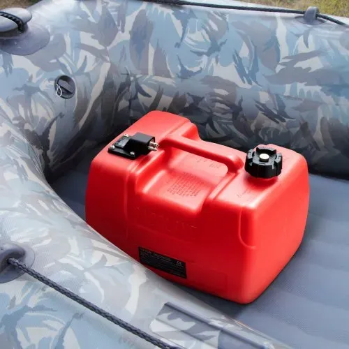 VEVOR Marine-Kraftstofftank, 12 L, tragbarer Bootstank mit Außenbordmotor, Kunststoff-Außenbord-Kraftstofftank für Marineboote mit Schlauch, leicht zu tragen für Yacht, Fischerboot, Deckboot, rot – Bild 7