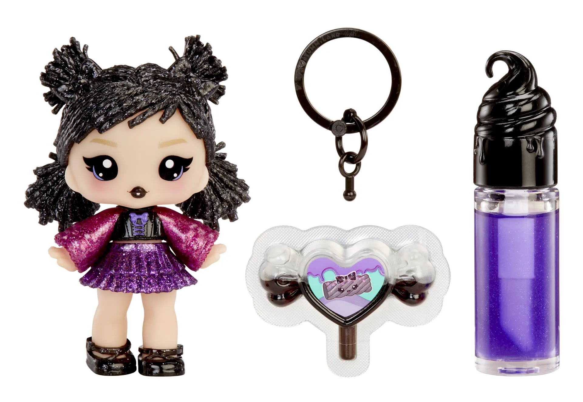 MGA Entertainment Yummiland Lip Gloss Doll Sour Sweeties - Blake Licorice – Bild 2