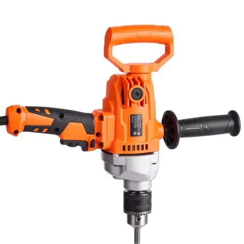 VEVOR elektrische Bohrmaschine 15,89 mm mit Mixer Bohrmaschinenmischer 850 U/min 3,2 A Mischbohrmaschine mit D-Griff zum Bohren & Mischen multifunktionale Bohrgerät mit Mischer für Futter Zement – Bild 9