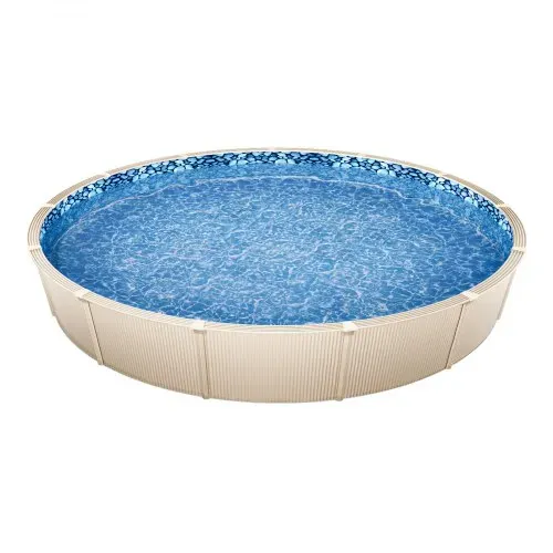 VEVOR Runde Poolfolie, φ732x120 cm, Innenfolie, Ersatzfolie, Innenhülle, Schwimmbadfolie, Vinyl-Folie im Unibead-Stil mit Standardstärke, verschleißfest, für Aufstellpools mit 132 cm Wandhöhe – Bild 9