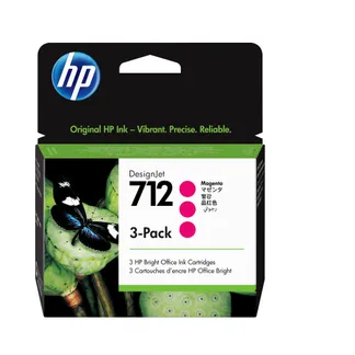 HP 712 3er-Pack Magenta DesignJet Druckerpatrone, 29 ml HP 712 3er-Pack Magenta DesignJet Druckerpatrone, 29 ml