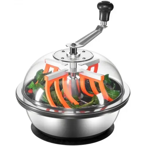VEVOR Erntemaschine Bowl, 33 cm manueller Knospen-Trimmer, Bud Trimmer, Nass- & Trocken-Hydrokultur-Schneidemaschine, gedrehter Schleuderschnitt für Pflanzen, Blätter, Knospen, Blumen – Bild 10