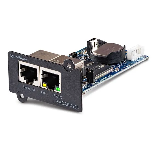 CyberPower USV, zbh. SNMP Netzwerkkarte für OR/OL/OLS/PR Serie, mit Anschluss für Environment Sensor – Bild 2