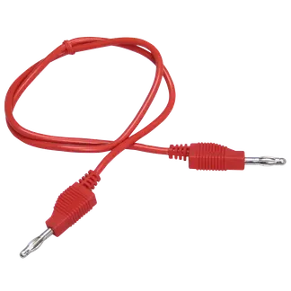 Messleitung McPower, 50cm, rot, 1mm², PVC, 2x 4mm Bananenstecker Messleitung McPower, 50cm, rot, 1mm², PVC, 2x 4mm Bananenstecker