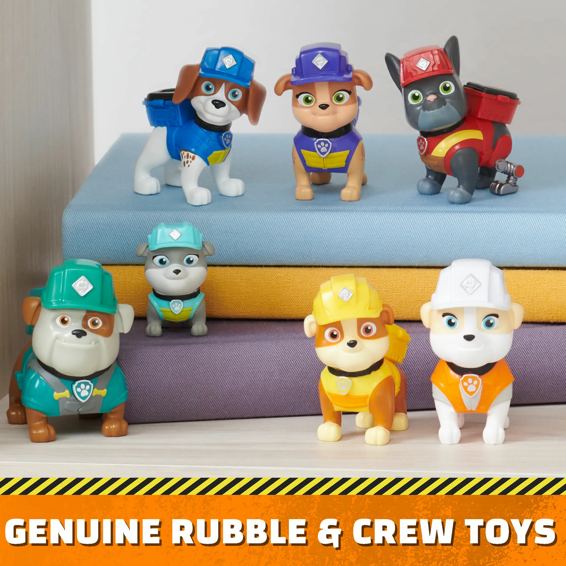 Rubble & Crew - Spielfiguren-Geschenkset mit 7 Hundefiguren zum Sammeln – Bild 3