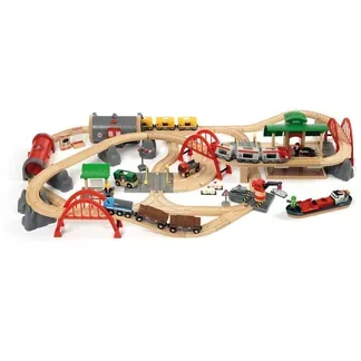 World Straßen und Schienen Bahn Set Deluxe World Straßen und Schienen Bahn Set Deluxe
