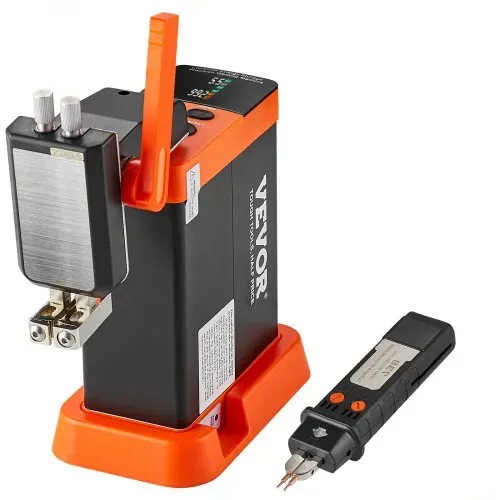 VEVOR Akku-Punktschweißgerät, 14,5 kW Kondensator-Energiespeicher, Impuls-Punktschweißgerät mit 73B-Schweißstift, 801D-Hochleistungs-Punktschweißgerät und 2 Schweißmodi für 0,1–0,3 mm reines Nickel – Bild 10