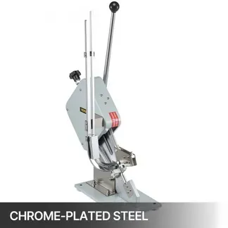 VEVOR Hochwertige manuelle u-förmige Wurst-Klipper-Schneidemaschine mit einer Schachtel Clips (5000 Stk.), robuste Brot Schneidemaschine aus A304-Feinstahl, klappbarer Allesschneider, 37x19x57 cm VEVOR Hochwertige manuelle u-förmige Wurst-Klipper-Schneidemaschine mit einer Schachtel Clips (5000 Stk.), robuste Brot Schneidemaschine aus A304-Feinstahl, klappbarer Allesschneider, 37x19x57 cm