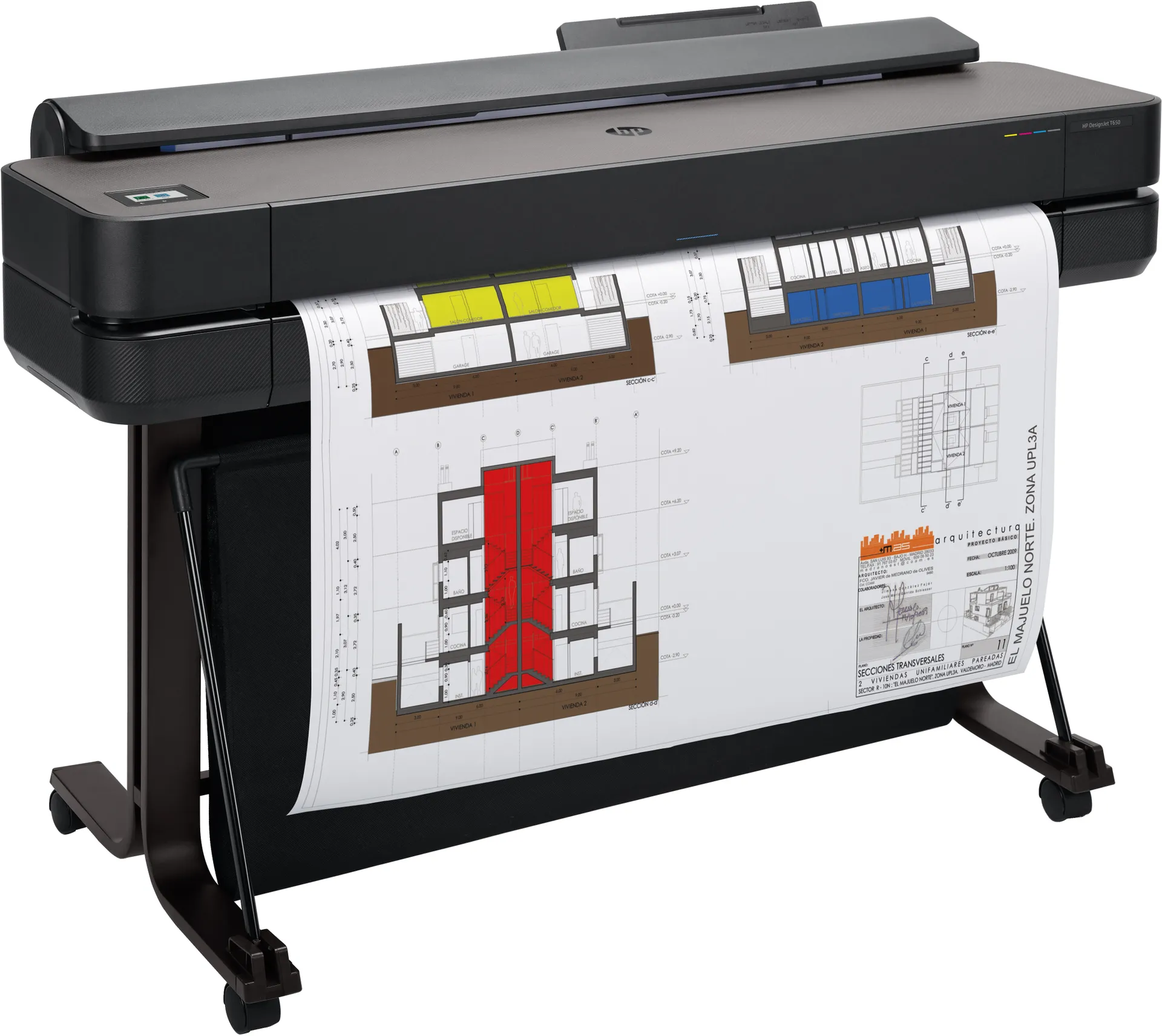 HP Designjet T650 36-Zoll-Drucker 2025 Edition – Bild 3