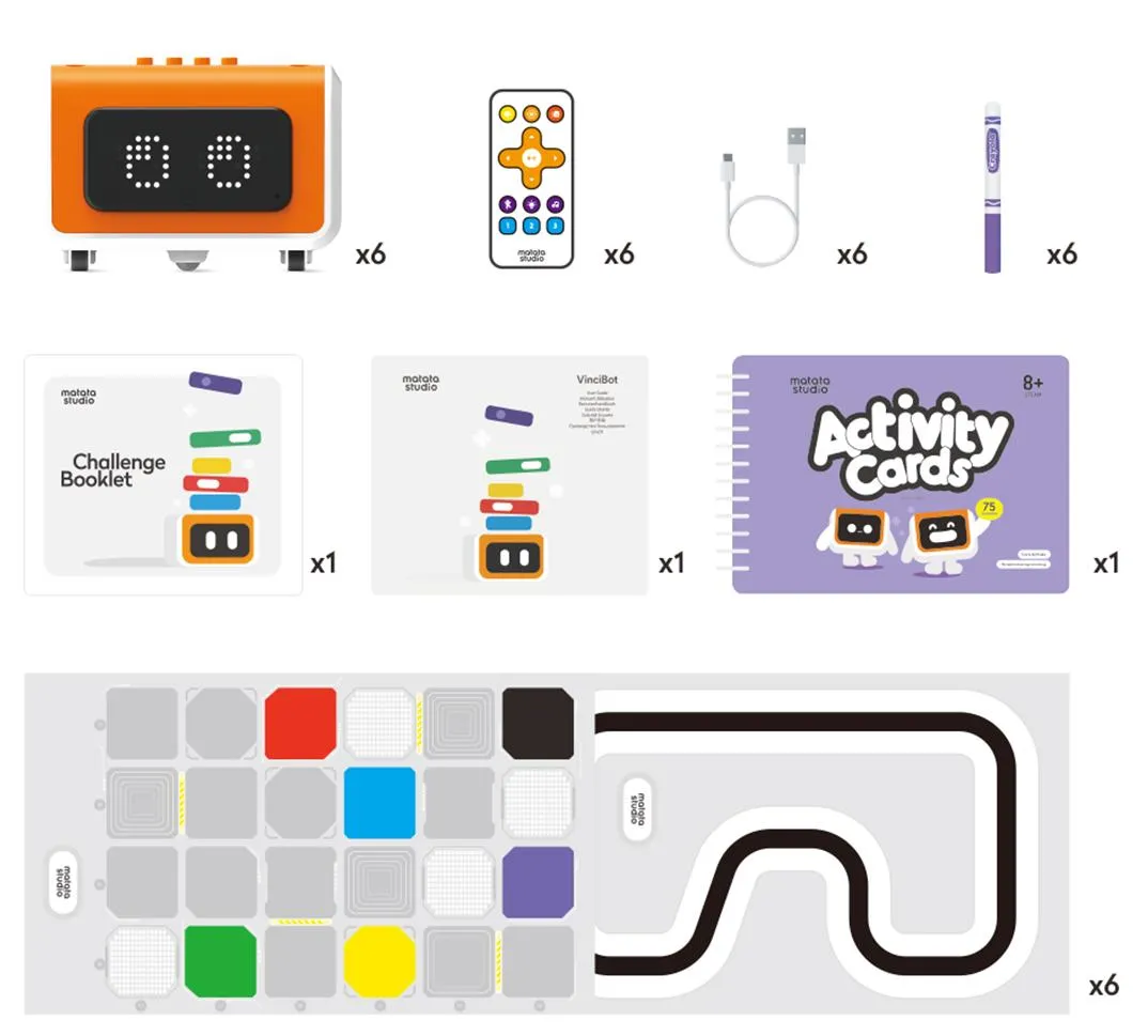 MatataStudio VinciBot Klasenset ab 8 Jahren - neu – Bild 2