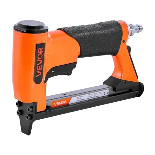 VEVOR Druckluft-Tacker, Druckluftnagler für Feindrahtklammern der Serie 80, 12,8 mm Krone, 6-16 mm Länge, max. 150 Stk. Ladekapazität, für Polsterarbeiten, Holzarbeiten, Heimwerkerprojekte – Bild 8