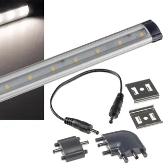 LED Unterbauleuchte “CT-FL30” 30cm 278lm, 3 Watt, 4000K / tageslicht weiß LED Unterbauleuchte “CT-FL30” 30cm 278lm, 3 Watt, 4000K / tageslicht weiß