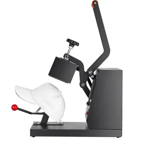 VEVOR Hut-Heizpresse, 4 in 1 Kappen-Wärmepresse, 15,2x7,6 cm Klappschalen-Sublimationsübertragung, LCD-Digital-Timer-Temperaturregelung mit 4 gebogenen Heizelementen (6x3/6,7x2,7/6,7x2,7x2,7 cm) – Bild 9