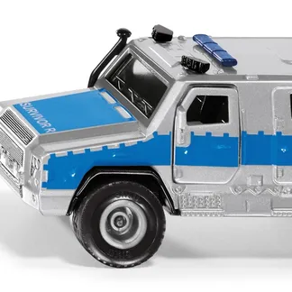 Siku Rheinmetall MAN Survivor R Modell Polizeiwagen Vormontiert 1:50 Siku Rheinmetall MAN Survivor R Modell Polizeiwagen Vormontiert 1:50