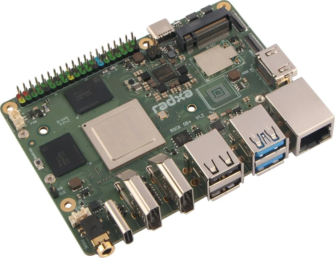 Radxa ROCK 5B+ RK3588 8GB LPDDR4 RS129-D8E0 – Bild 3