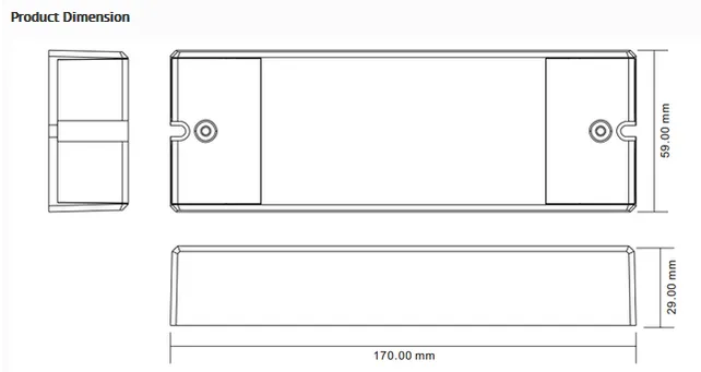 Synergy 21 LED Serie EOS 05 5-Kanal Controller RGB-WW (RGB-CCT) Synergy 21 LED Serie EOS 05 5-Kanal Controller RGB-WW (RGB-CCT)