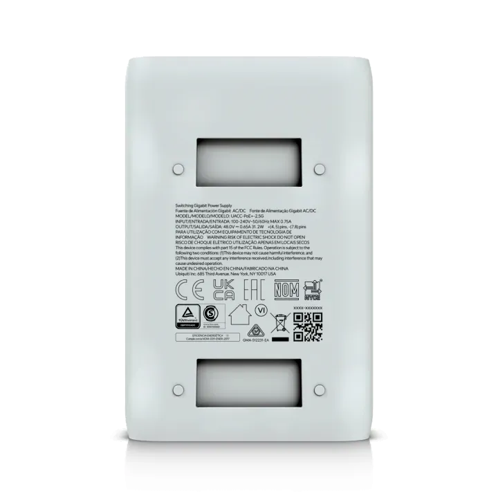 Ubiquiti PoE Injector • PoE+ • 30W • 2,5 GbE • UACC-PoE+-2.5G – Bild 5