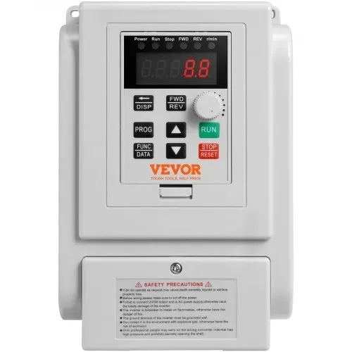 VEVOR 2,2kW 10A 3PS Frequenzumrichter VFD AC 220–240V Frequenzregler Drehzahlregler Frequenzwandler Wechselrichtermotor VFD Inverter Variable Frequency Driver inkl. 20cm Steuerkabel – Bild 8