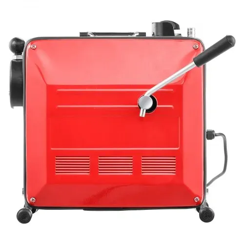 VEVOR Elektrische Rohrreinigungsmaschine, 850W Abflussreiniger, 14,5m x 16mm, 14m x 22mm & 5m x 9,5mm Federkabel, 0,4m x 12mm flexible Feder & 11 Schneidern, für Rohre mit 50–200mm Durchmesser – Bild 9