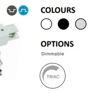 Powergear 3PH T Verbinder, LINKS 1 ZU LINKS 2 UMSCHALTBAR, Weiß Powergear 3PH T Verbinder, LINKS 1 ZU LINKS 2 UMSCHALTBAR, Weiß