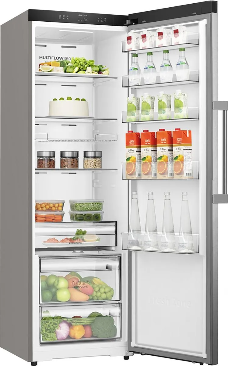 Gorenje G600 Freistehend Kühlschrank, 185.6 x 59.5 x 60 cm, Edelstahl – Bild 5