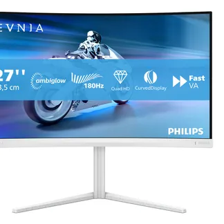 Philips Evnia 5000 27M2C5501/00 Computerbildschirm 68,6 cm (27″) 2560 x 1440 Pixel Quad HD LCD Weiß Philips Evnia 5000 27M2C5501/00 Computerbildschirm 68,6 cm (27″) 2560 x 1440 Pixel Quad HD LCD Weiß