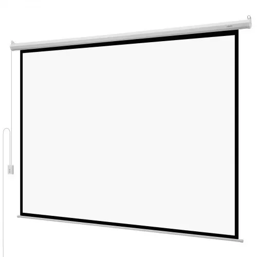 VEVOR Motor Projektionsleinwand Beamer Leinwand, 120 Zoll 4:3 4K 1080 HD, Projektionsdisplay-Projektor mit Fernbedienung, automatische Filmleinwand, tragbare Rolloleinwand Heimkino Heimbüro – Bild 9