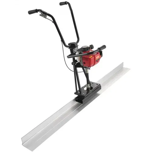 VEVOR Gasbeton-Estrichmaschine mit 1830 mm Aluminiumplatten-Geradekantenstangensatz 4-Takt-Vibrationsmotor für Zement-Finishing mit höhenverstellbaren Griffen hocheffiziente Betonwerkzeuge 6500 U/min – Bild 10