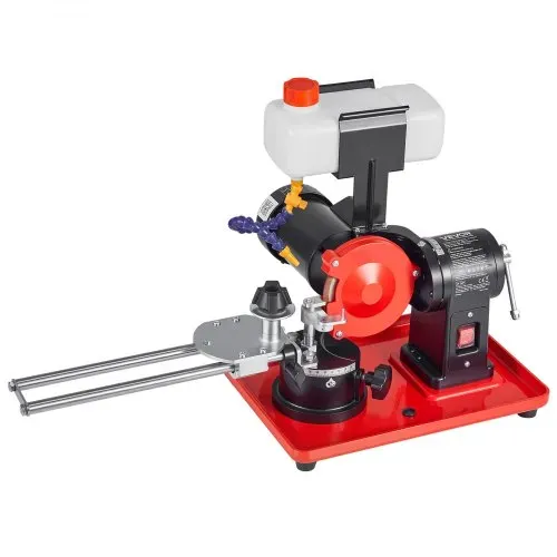 VEVOR 370W Sägeblattschärfgerät, 2890 U/min Kreissägeblattschleifer mit 125 mm Schleifscheibe, Elektrische Schärfmaschine mit Wassertank für 80-700 mm Sägeblätter, Blattschärfer für Holzbearbeitung – Bild 9