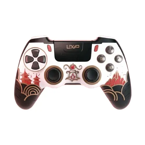 Lexip Assassin Schwarz, Gold, Rot, Weiß Bluetooth/RF/USB Gamepad Analog / Digital Android, Nintendo Switch, PC, PlayStation 4 – Bild 5