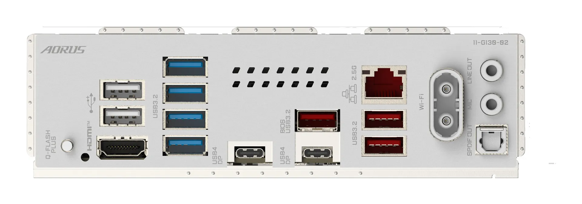 GIGABYTE X870E AORUS PRO ICE Motherboard - Unterstützt AMD Ryzen 9000 CPUs, 16+2+2 Phasen Digital VRM, bis zu 8000MHz DDR5 (OC), 3xPCIe 5.0 + 1xPCIe 4.0, Wi-Fi 7, 2.5GbE LAN, USB 4 – Bild 6
