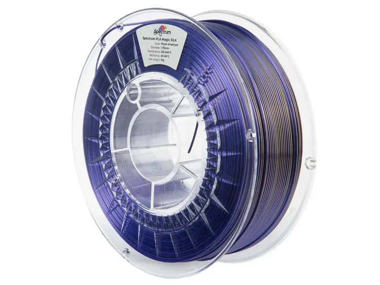 Filament Spectrum · PLA Magic SILK · ROYAL AMETHYST · 1.75mm · 1kg – Bild 4