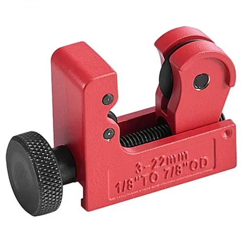 VEVOR 5 tlg. Bremsleitung Bördelgerät Set, 45° Bördelwerkzeug mit 7,6m x 4,76mm Bremsleitung für Einfachbördelung, Rohraufweiter mit 20 Anschlüssen 2 Verbindern & Rohrbieger, Reparatursatz für KFZ – Bild 10